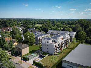 Neubau 56 Wohnungen + Tiefgarage in KfW 40