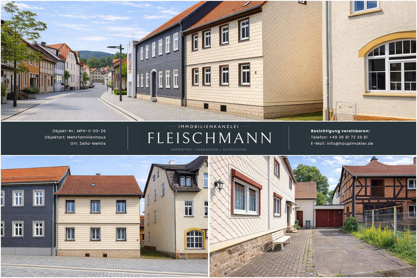 Historisches 2-Familienhaus mit Scheune und großem Entwicklungspotenzial – Zella-Mehlis – Vorschaubild 4