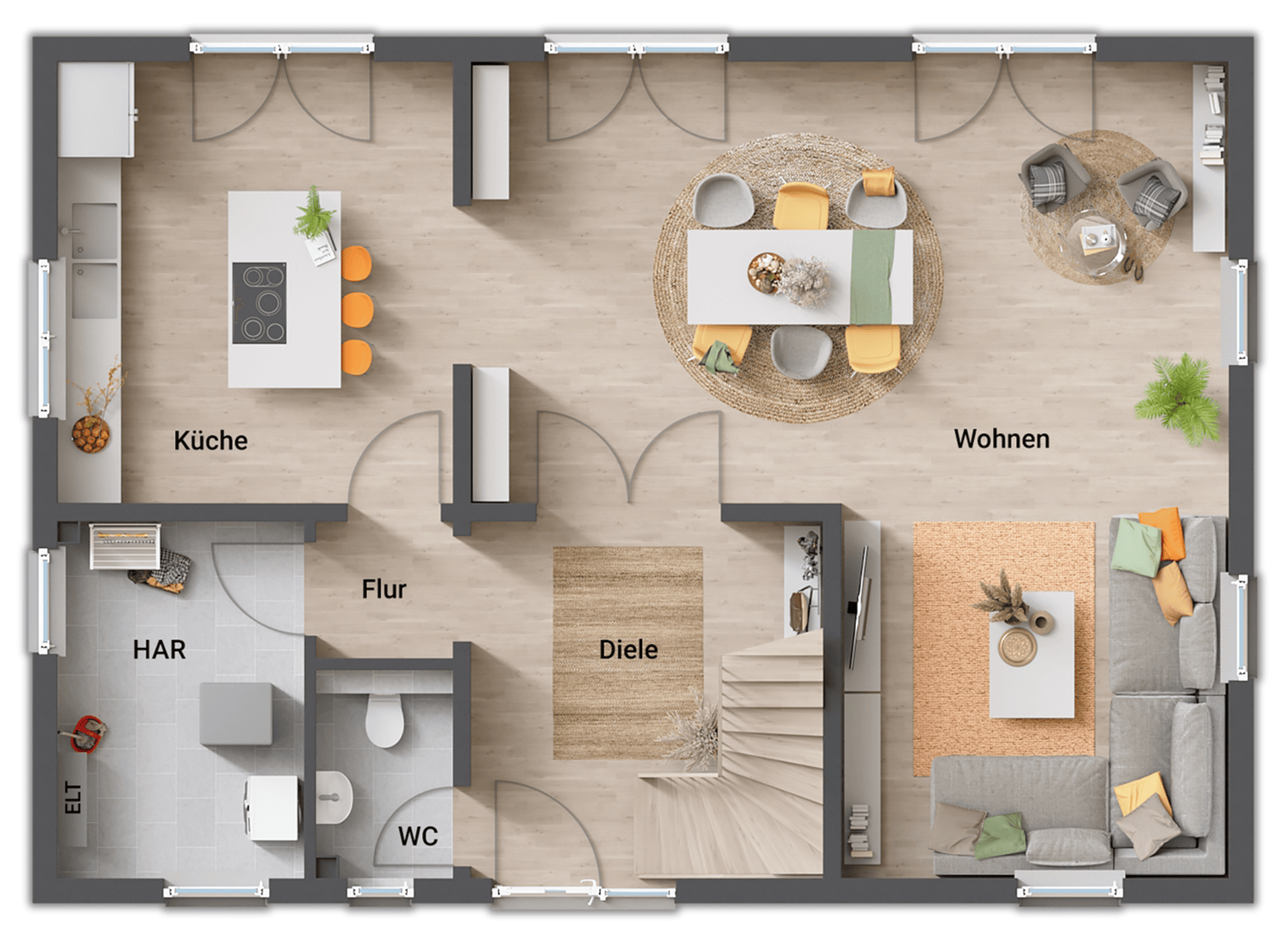 Haus in 54439 Saarburg mit 158 m² kaufen