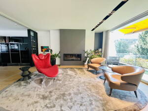 Designer Maisonette-Wohnung nähe Zoopark mit Blick ins Grüne, Fussbodenheizung, Kamin, Terrasse – 40239 Düsseldorf – Vorschaubild 2