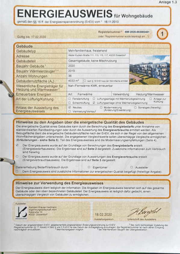 Neuwertige 2-Zimmer-Wohnung mit großem, überdachten Balkon, hochwertiger EBK & TG-Stellplatz – Düsseldorf – Vorschaubild 9