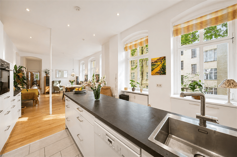 5.383,- pro QM- HERRSCHAFTLICHE 3,2 METER-STUCK-WOHNUNG - mit SÜD-WEST BALKON in Ruhiglage – Berlin – Vorschaubild 7