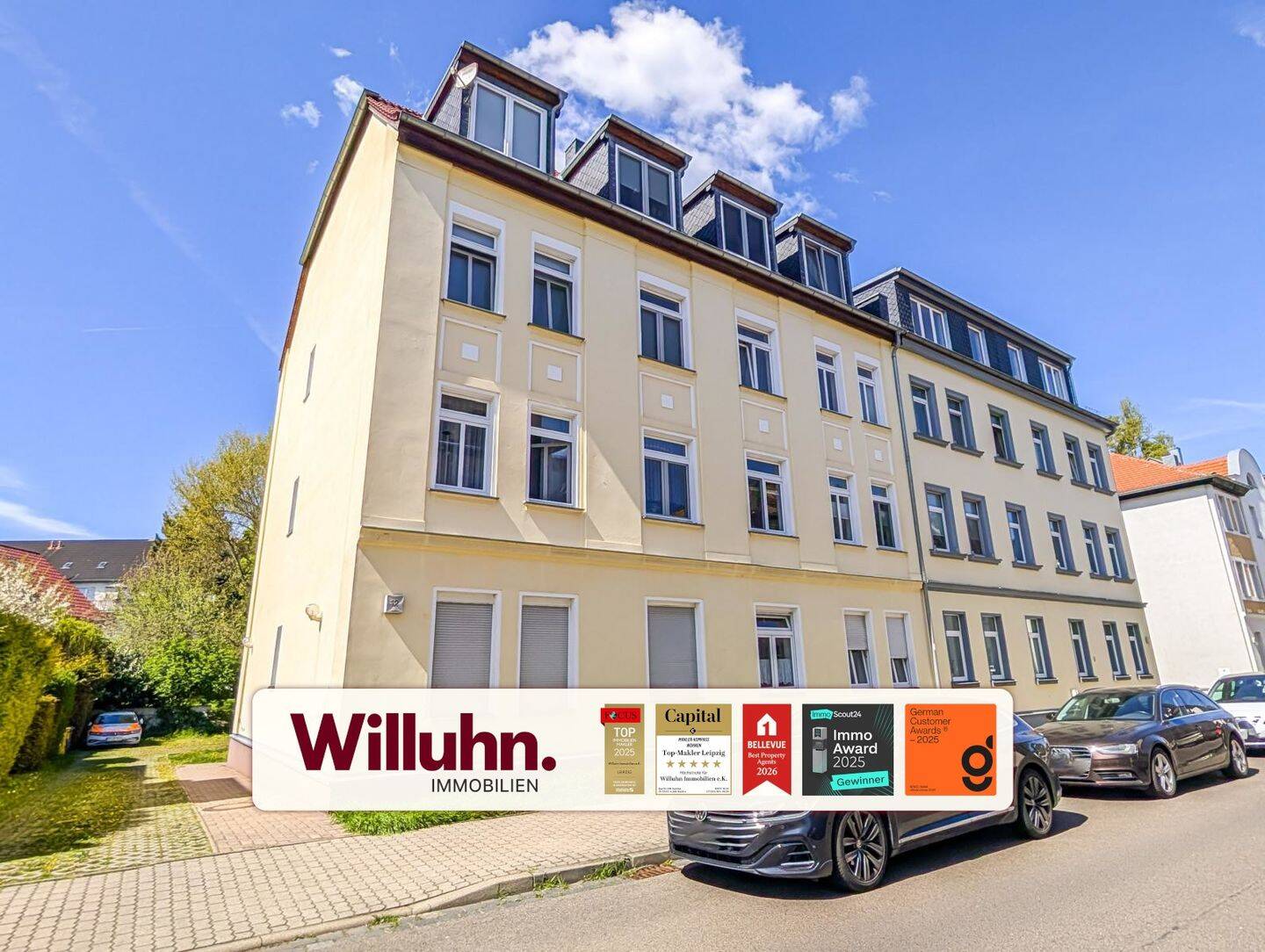 Ruhig & Naturnah: Renditestarkes MFH - Kernsanierung 2003 - 7 WE - Balkone - Stellplätze