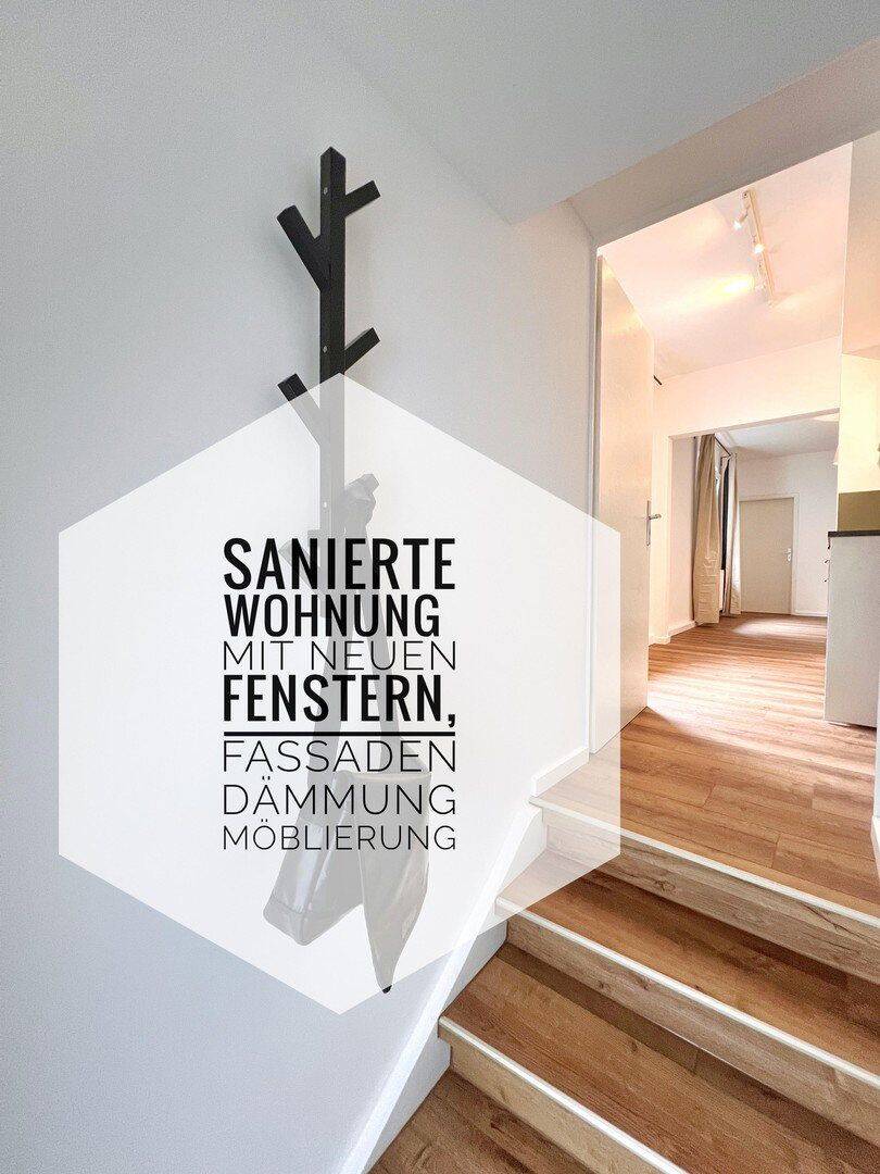 Einfach einziehen: Sanierte & möblierte Wohnung - Nähe Siggi & Nordpark