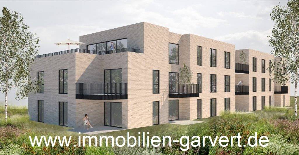 Neubau! Stadtnahe Staffelgeschoss-Wohnung mit Balkon, Tiefgarage und Aufzug in Borken_A2475