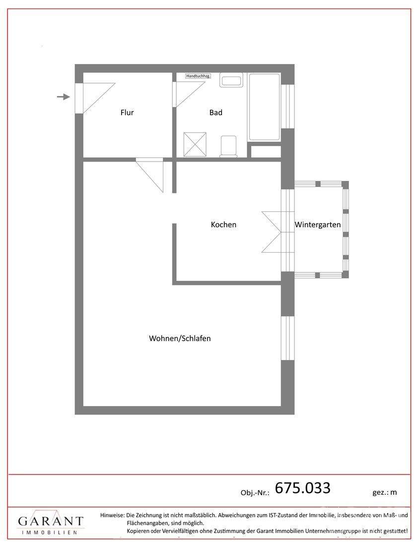 1 Zimmer-Wohnung in Traunreut – Traunreut – Vorschaubild 6