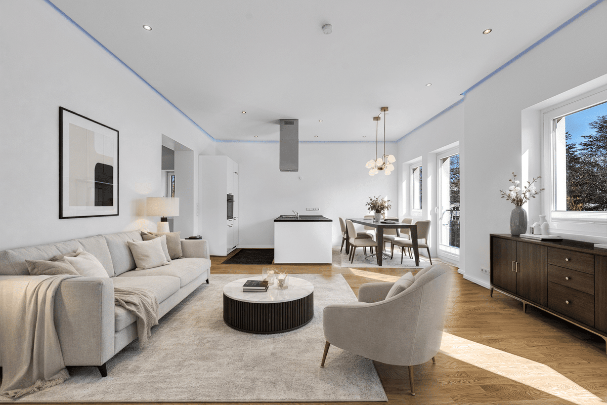 Altbaucharme mit modernem Komfort - hochwertig, energieeffizient & stilvoll – 12209 Berlin – Bild 1 von 9