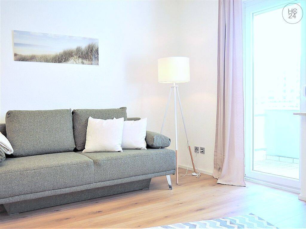 Modern möbliertes 1,5 Zimmer-Apartment mit WLAN und Balkon im Nürnberger Norden – Nürnberg – Vorschaubild 7