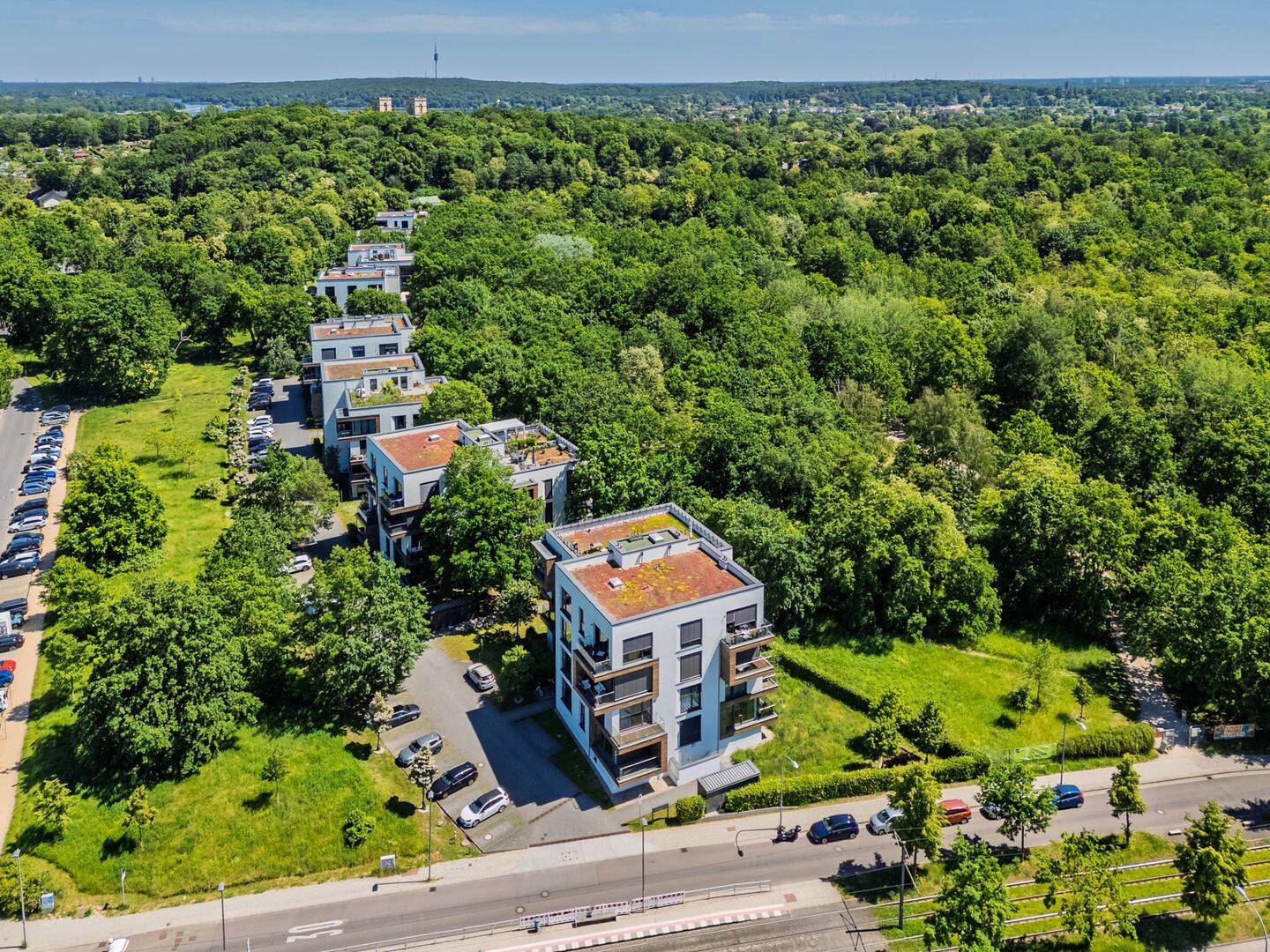 "Esplanade Living": 3-Zimmer-Neubauwohnung mit unverbaubarem Blick in den Volkspark – Potsdam – Vorschaubild 3