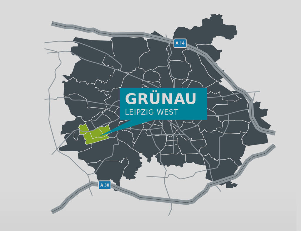 Frisch sanierte 3-Zimmerwohnung mit Balkon und großer Wohnküche – Leipzig – Vorschaubild 3