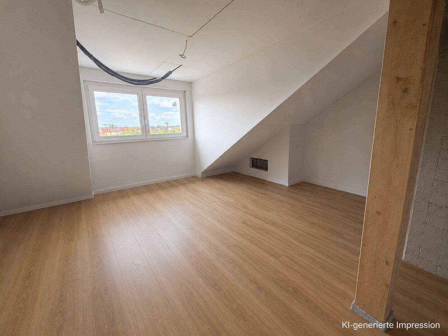 Erstbezug nach Sanierung! Helle 3,5 Zi.-DG-Whg. mit Balkon und Burgblick. – Nürnberg – Vorschaubild 4