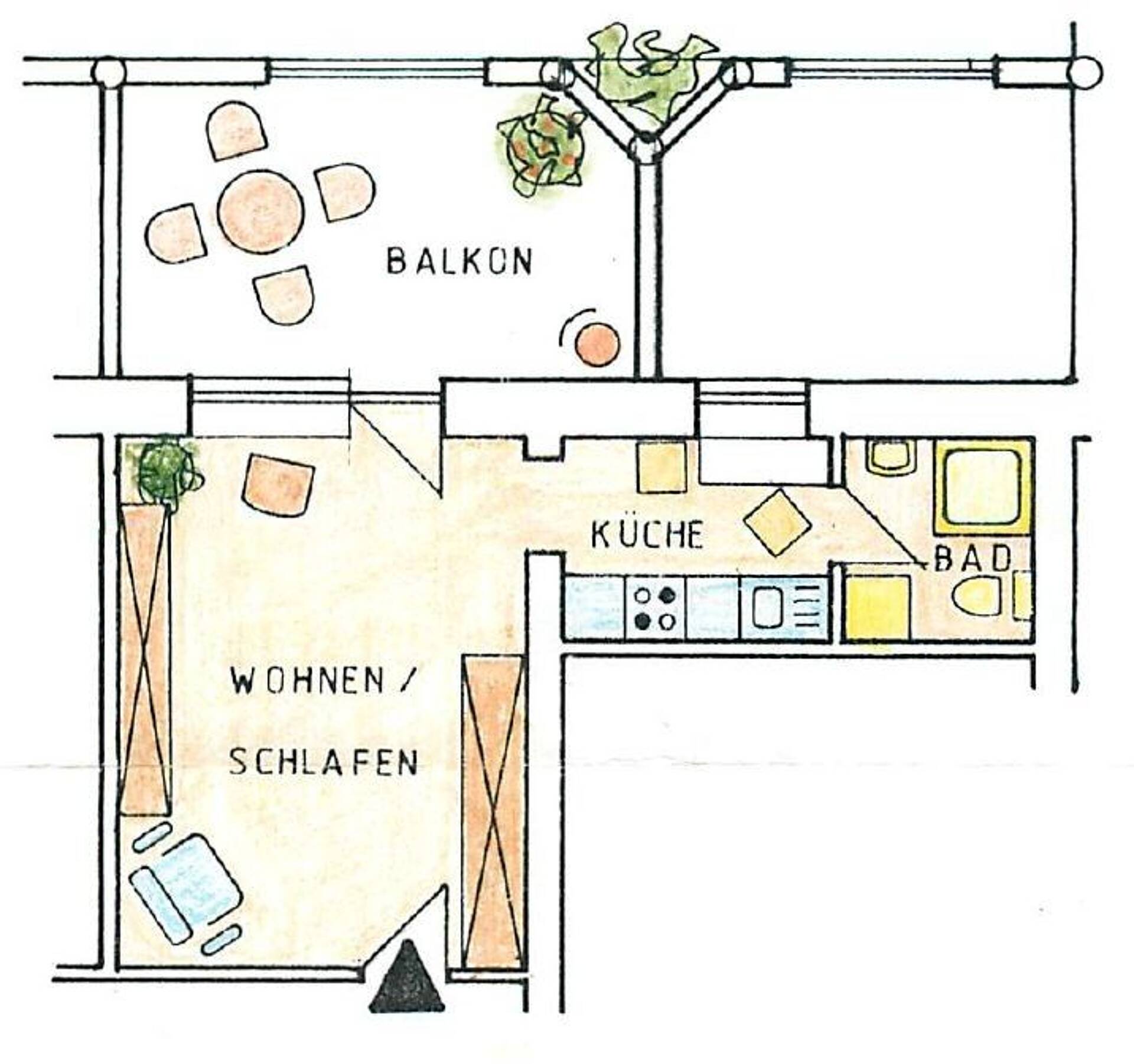 Etagenwohnung in 33102 Paderborn mit 36 m² kaufen