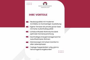 Exklusive Neubauwohnung mit eigener Terrasse in Toplage von Poppenbüttel – 22399 Hamburg – Vorschaubild 3