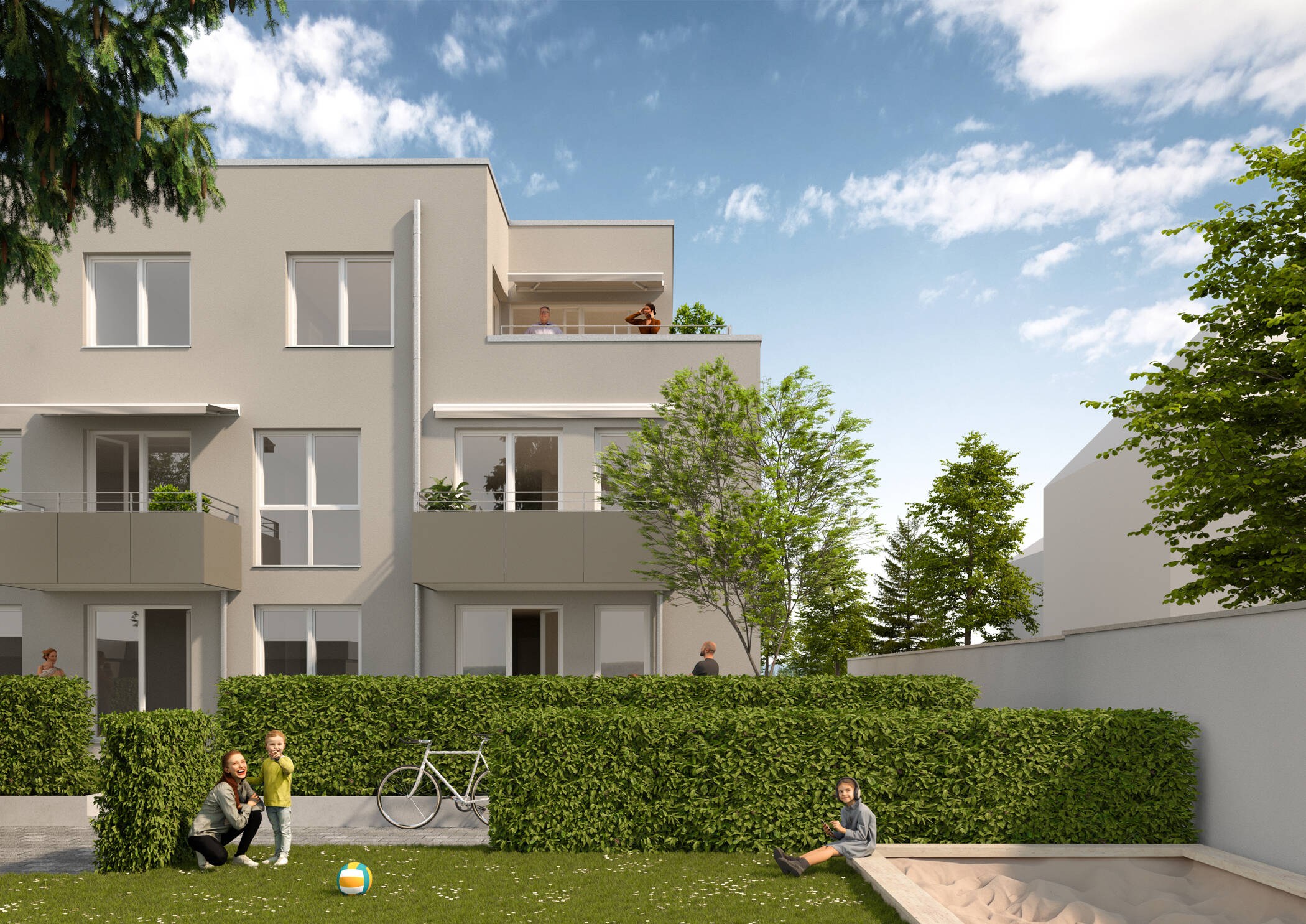 In dem Jahr bezugsfertig! 3-Zi.-Whg. im 1.OG mit West-Balkon, Bad mit Fenster, Top-Ausstattung, jetzt schon besichtigen! – Fürth – Vorschaubild 5