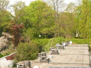 Aachen-City; Ruhiges, möbl. 1 Zi-appartm. mit Aussicht auf den Stadtgarten; verkehrsgünst.