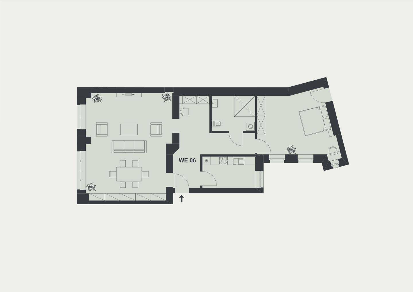 Wohnen zwischen Naturidyll und urbanem Flair: Bezugsfreie 2-Zimmer-Erdgeschosswohnung im Altbau! – Berlin – Vorschaubild 2