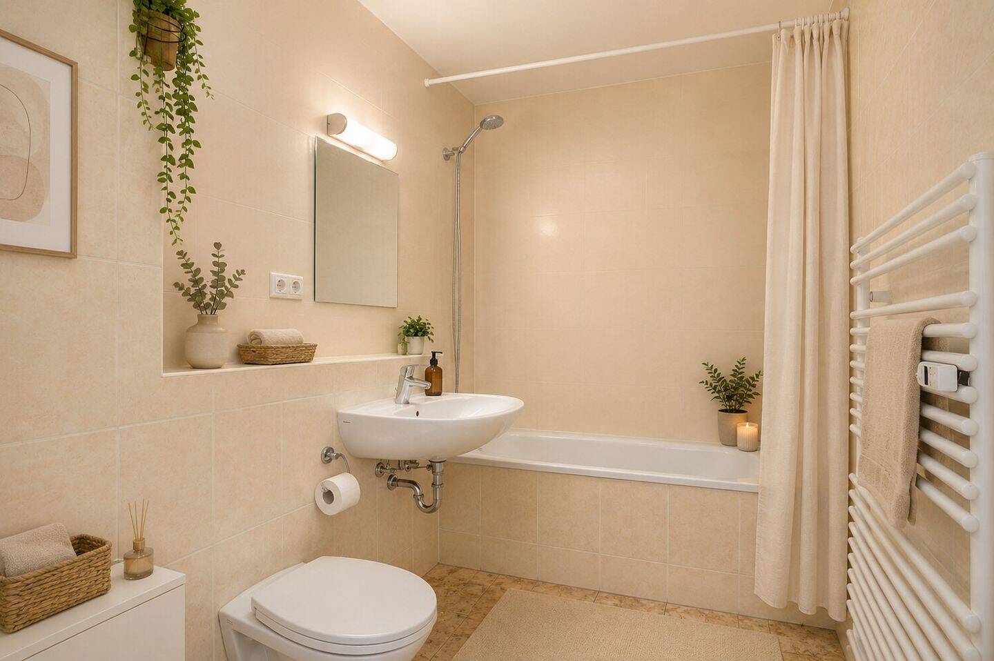 Zum Wohlfühlen oder Investieren: Lichtdurchflutete 2-Zimmer-Wohnung mit XXL-Balkon am Bavariapark – München – Vorschaubild 9