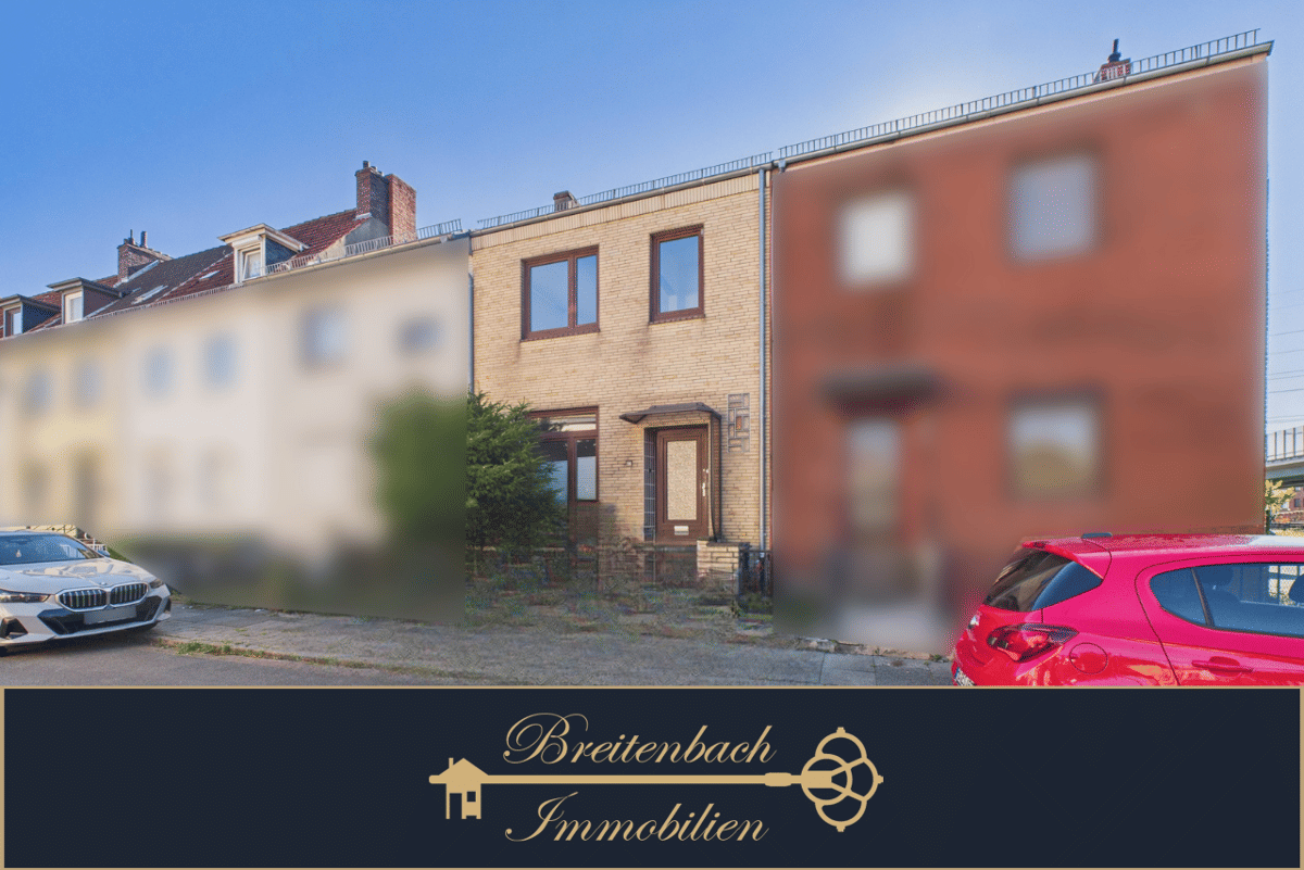 Bremen - Neuenland . Modernes Reihenmittelhaus mit hübschem Innenhof & zentraler Lage – 28199 Bremen – Bild 1 von 9