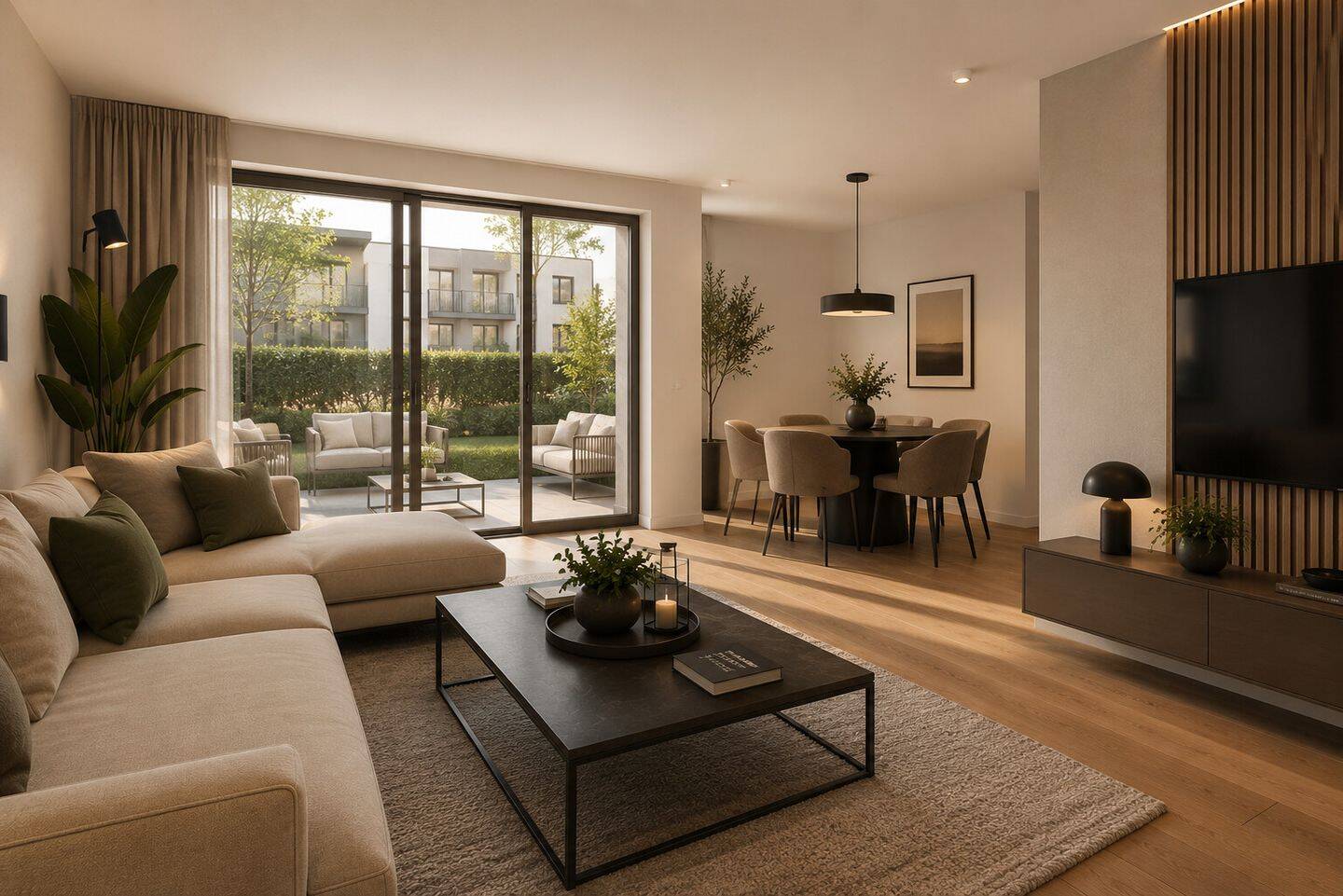 MODERNE 2-ZIMMER-WOHNUNG IM QNG-40-NEUBAU