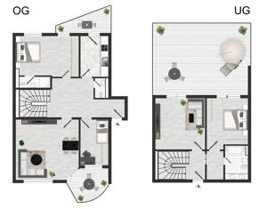 Großzügige Maisonette-Wohnung in Berlin-Westend, flexibel nutzbar – 14052 Berlin – Vorschaubild 9