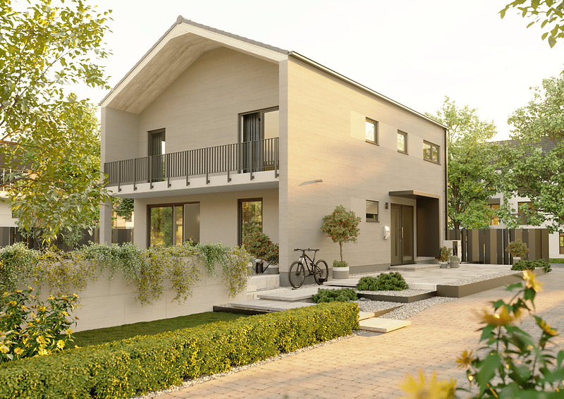 Modernes Stadthaus mit Balkon und überdachter Terrasse, mit vielen Grundrissvarianten und toller Ausstattung – Bruchweiler-Bärenbach – Bild 1 von 9
