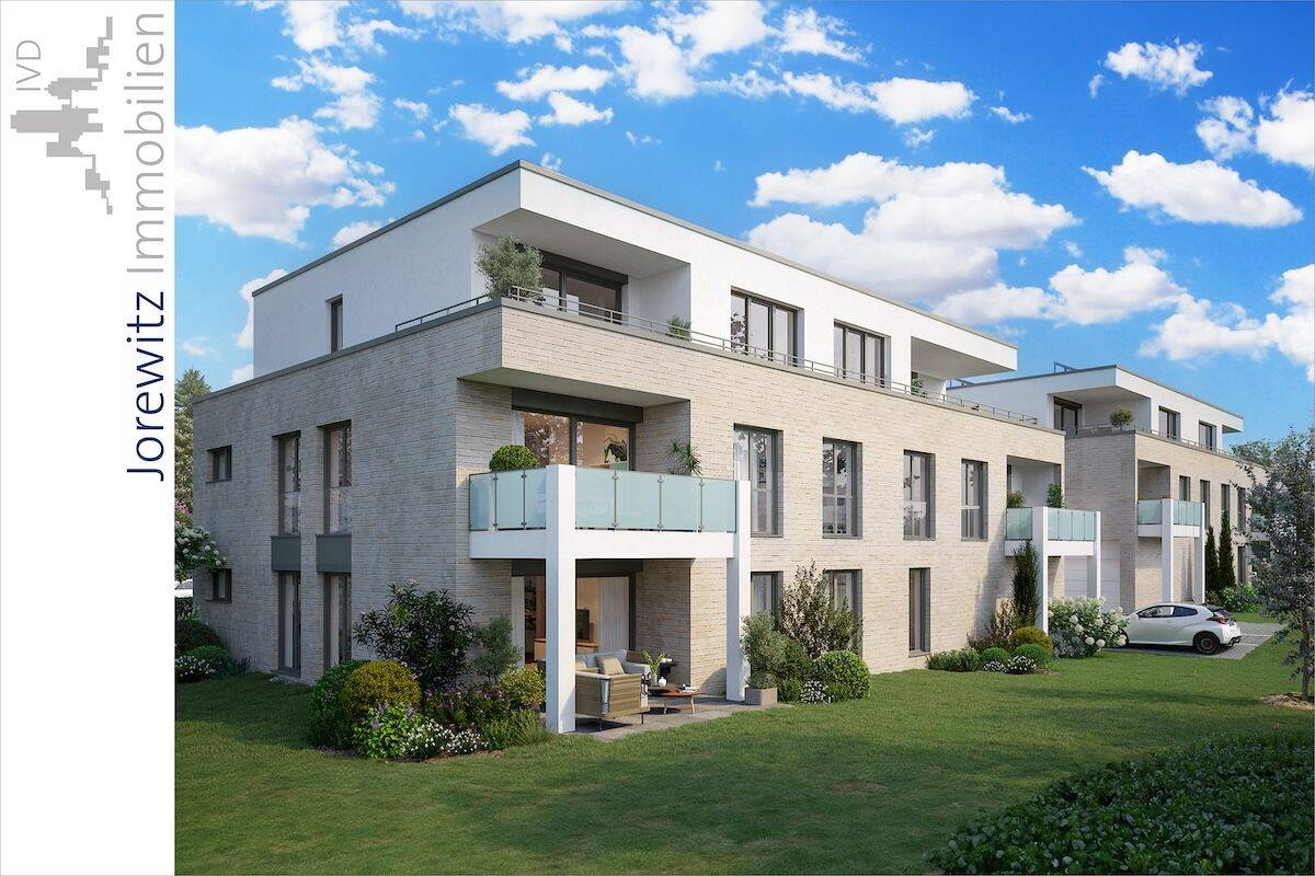 Stilvolle Eigentumswohnung mit Balkon im modernen KfW40-QNG-Neubau in beliebter Lage am Senner Hellweg – 33659 Bielefeld – Bild 1 von 9