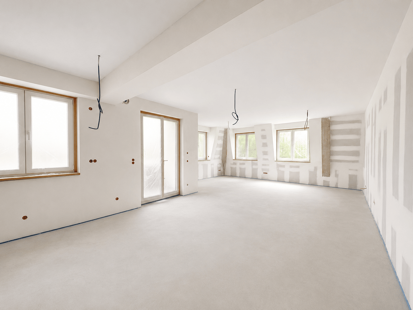 NEU- helle 3 Raumwohnung mit großem offenen Wohnzimmer und Loggia!