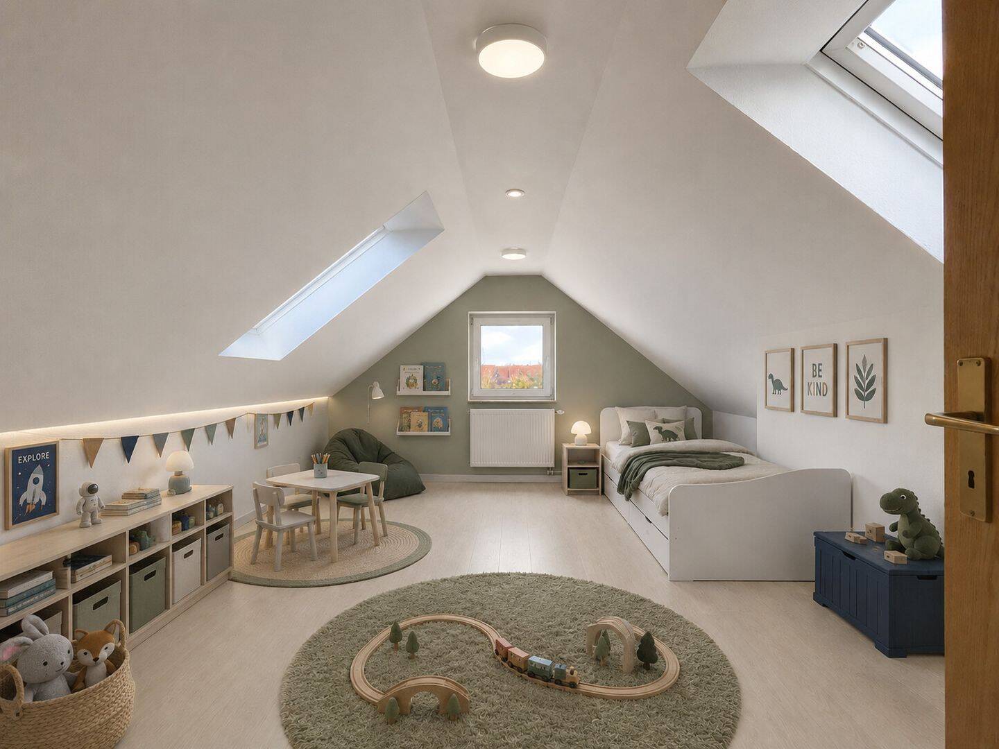 Schöne 4-Z-Dachgeschosswohnung mit toller Aussicht in ruhiger Wohnlage - Provisionsfrei – Osnabrück – Vorschaubild 8