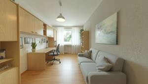3-Zimmer-Wohnung im Münchner Süden mit attraktivem Grundriss, großem Balkon und Blick ins Grüne – 81379 München – Vorschaubild 9
