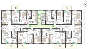 Exklusive Neubauwohnung mit Aufzug, Fußbodenheizung & großem Balkon, Erstbezug ab Februar 2027 – 18437 Stralsund – Vorschaubild 4