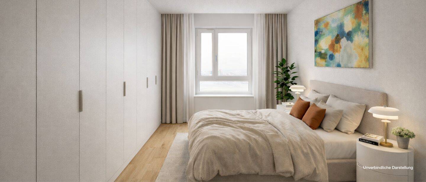 Bezugsfertige 3-Zimmer-Dachgeschosswohnung mit Südterrasse - Erbbaurecht – Köln – Vorschaubild 2