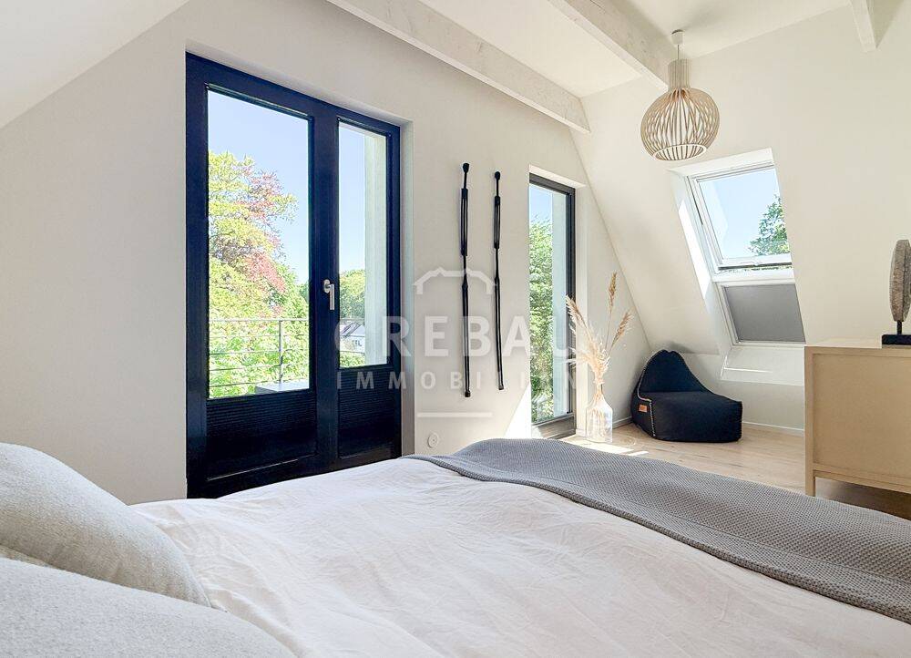 Logenplatz mit Panoramablick: Top moderne, energieeffiziente Doppelhaushälfte in Blankenese – Hamburg – Vorschaubild 8