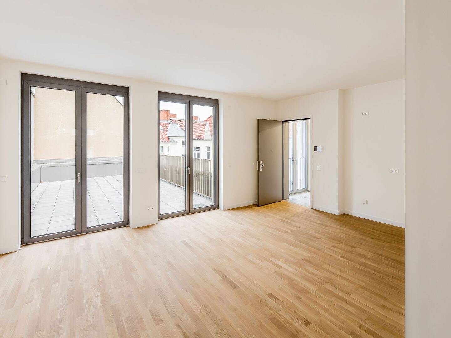 Wohnen im Erstbezug: 2-Zimmer-Neubauwohnung mit großzügiger Dachterrasse in Charlottenburg