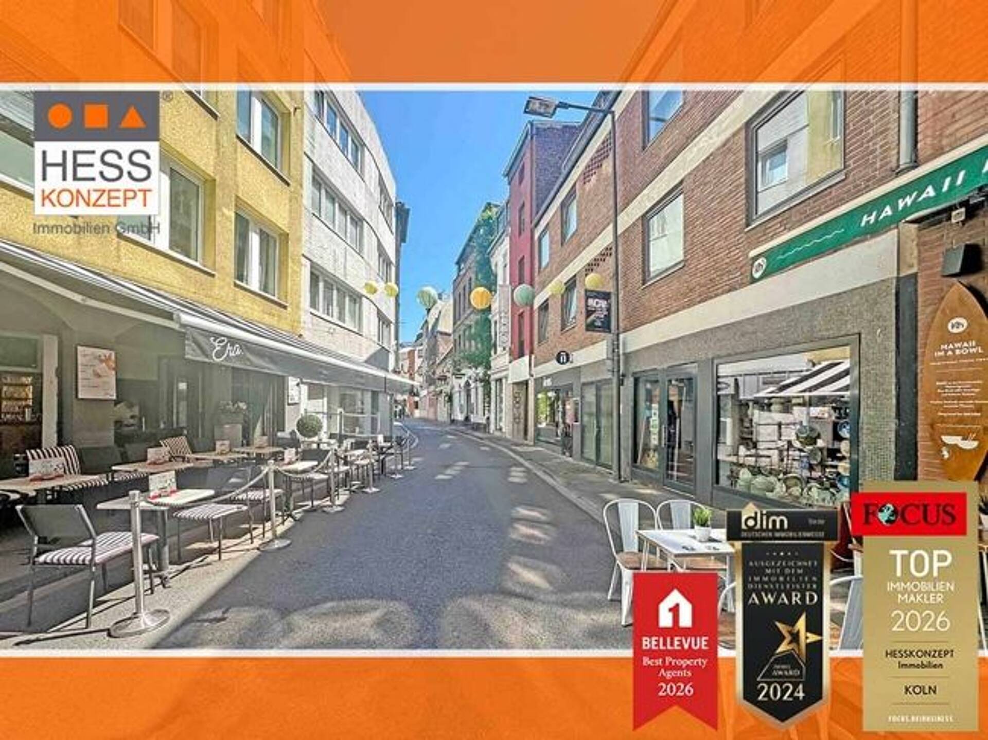 Dachgeschosswohnung in 50672 Köln mit 78,5 m² kaufen