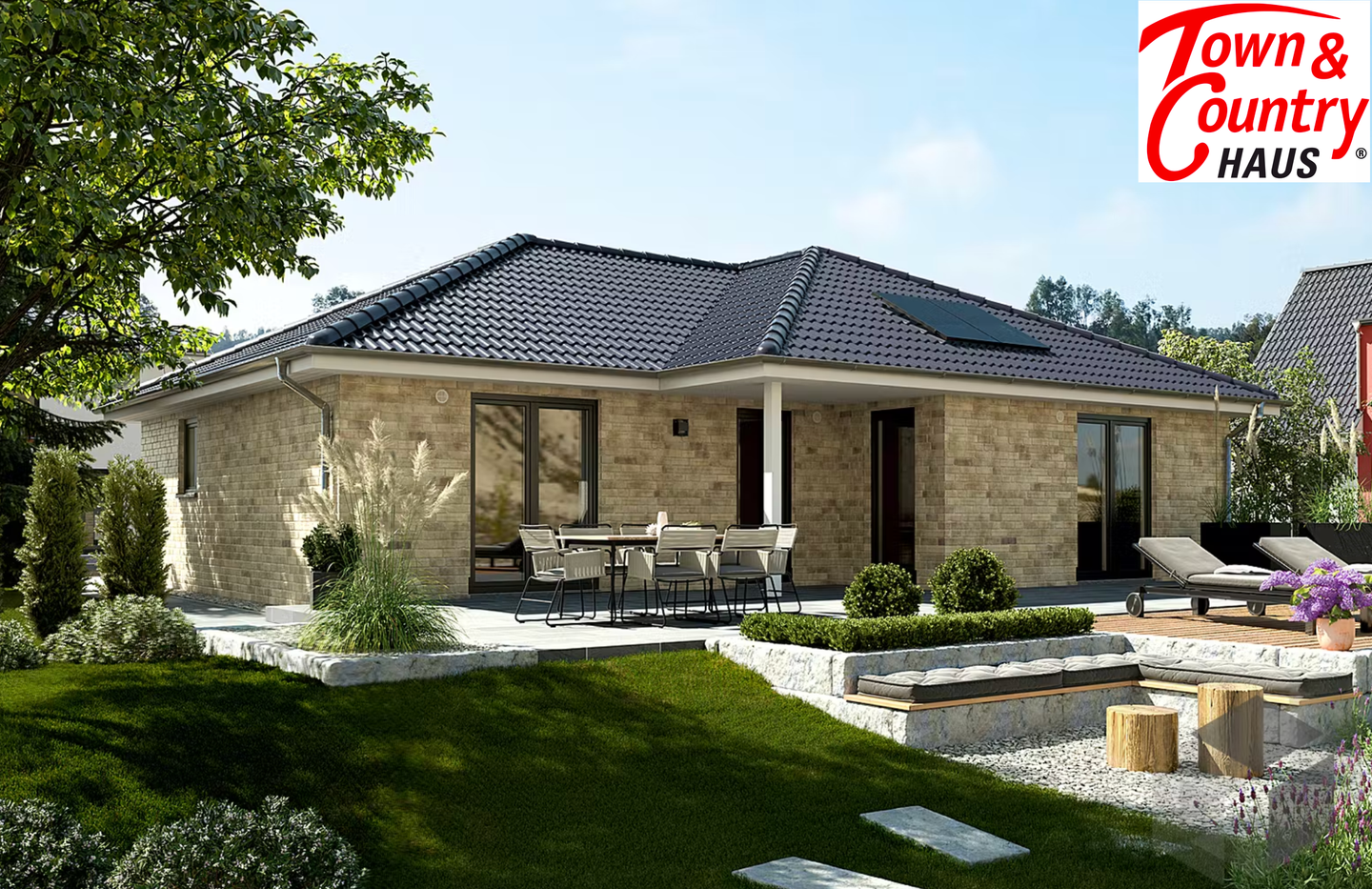 Town & Country Winkelbungalow 108 – modernes Wohnen auf einer Ebene in KNETZGAU – Knetzgau – Vorschaubild 3