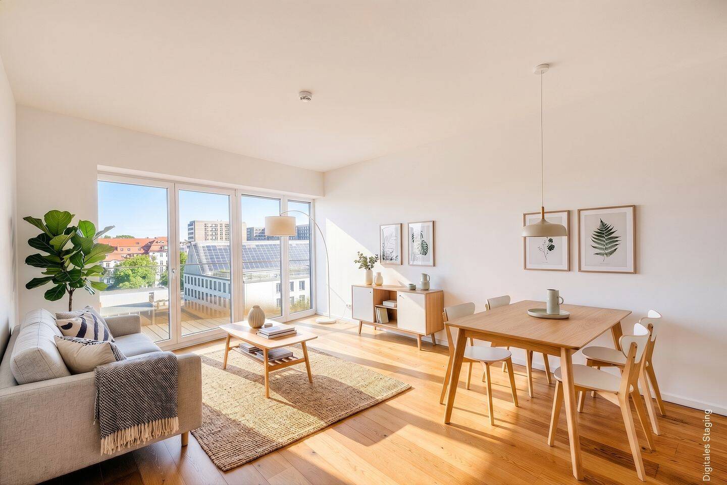 Moderne Eleganz mit Panorama-Kulisse und Concierge im KunstCampus – Berlin – Bild 1 von 9