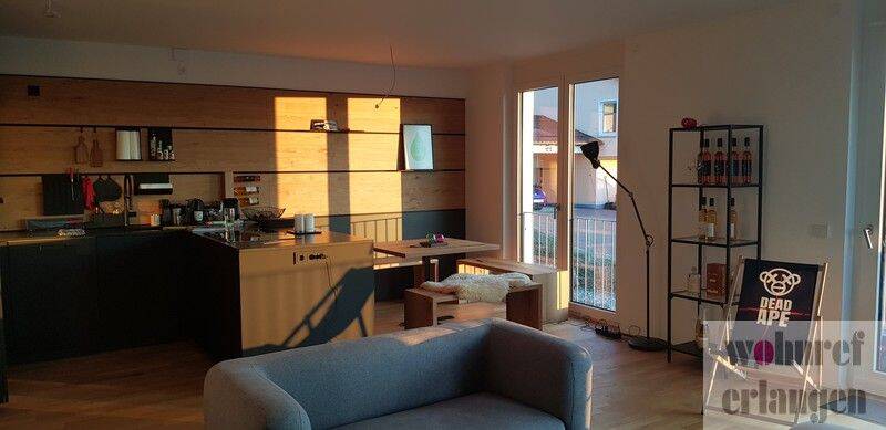 Neubau- sehr modern möbliert 3 Zimmerwohnung in Forchheim am Kellerwald