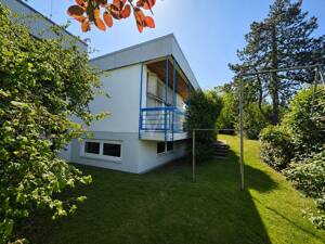 Freistehendes Einfamilienhaus mit Anbau im Bauhaus-Stil + großes Grundstück und herrlicher Aussicht – 69126 Heidelberg – Vorschaubild 5