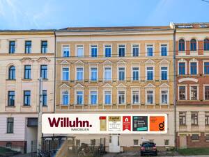 Denkmalschutz: Hochwertig saniertes MFH | Parkett, Balkone, Stellplätze, Einbauküchen – 4229 Leipzig – Vorschaubild 1