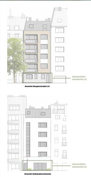 Ein Zuhause mit Veedel-Charme! Modernisierte 1-Zimmer Wohnung in der Kasparstraße 14, Köln - WE 6 – 50670 Köln – Vorschaubild 9