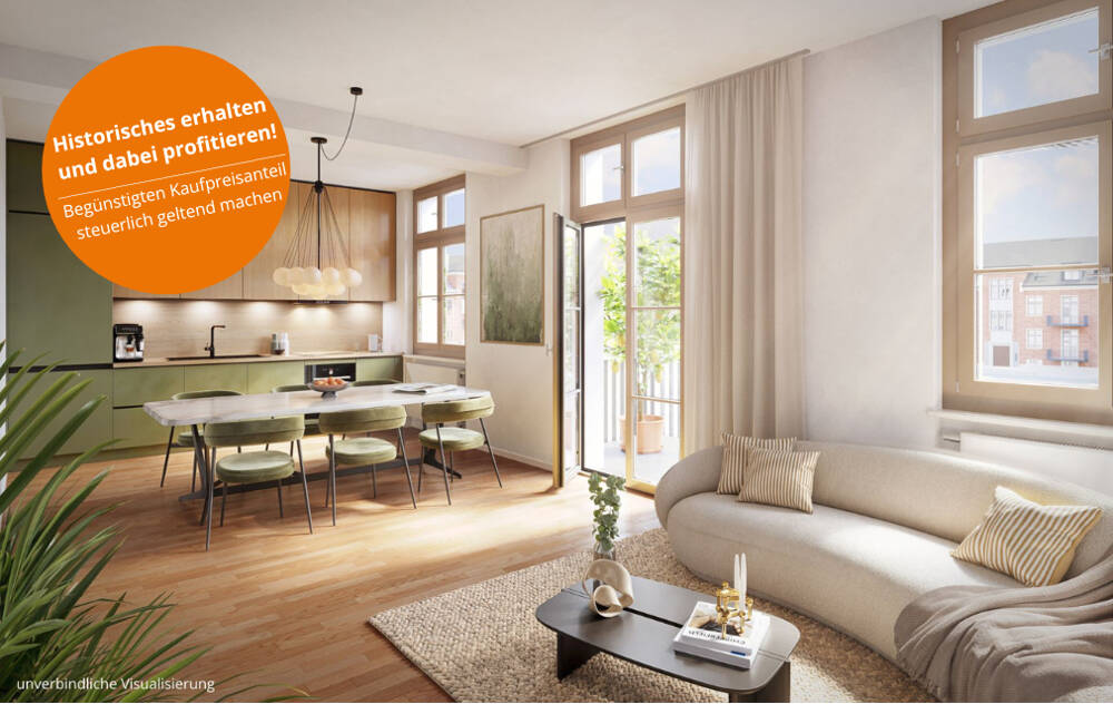 Schöne 3 Zimmer-Wohnung mit Balkon / barrierefrei