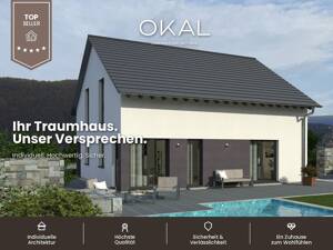EIN innovatives OKAL HAUS, DAS MIT GROSSEM PLATZANGEBOT ÜBERZEUGT- inkl. Grundstück!!