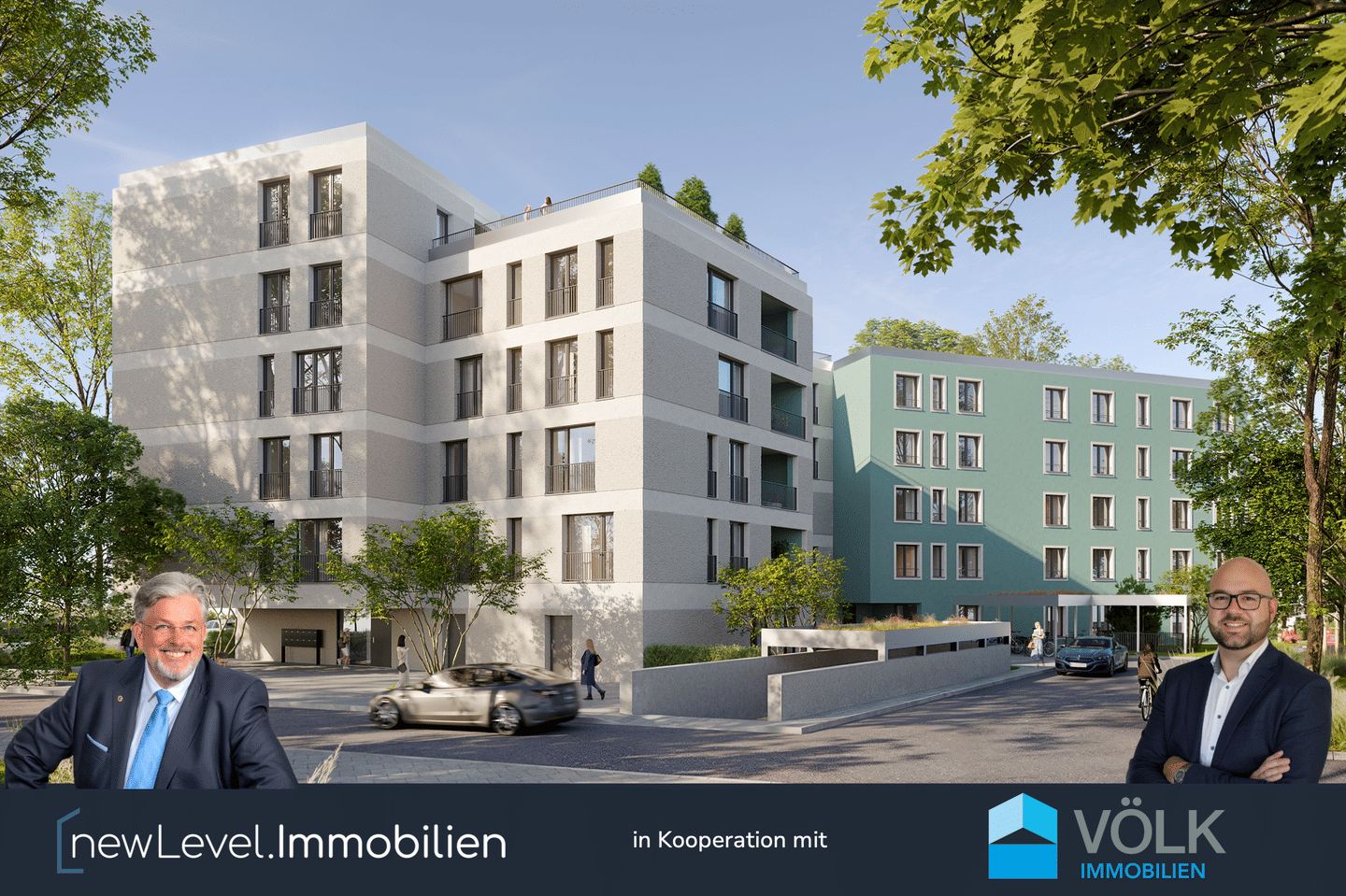 4-Zi. - Eigentumswohnung im ILLERPARK mit Loggia | 96,9 m² | Erstbezug (1.2.2) – Neu-Ulm – Bild 1 von 9