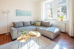 18299ER HomeCompany Dresden Möbliert/Furnished 2-Zimmer Apartment in Dresden-Friedrichstadt max. 4 Personen – 1159 Dresden – Vorschaubild 4