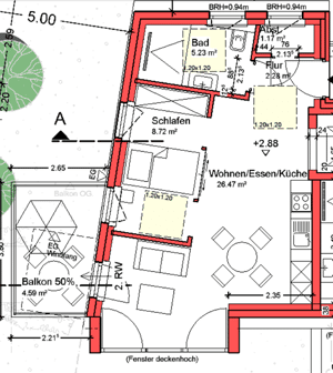 KfW 40 QNG Neubau in Donnerschwee – Nachhaltige Wertanlage mit Zukunft (WHG 3) – 26123 Oldenburg – Vorschaubild 2