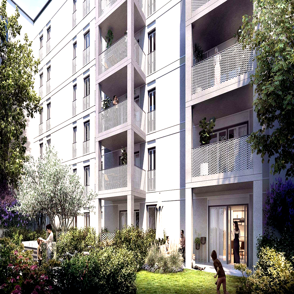 Hochwertige 3-Zimmer-Wohnung mit Balkon, im neuen Düsseldorfer Stadtquartier Maxfrei – Düsseldorf – Bild 1 von 9