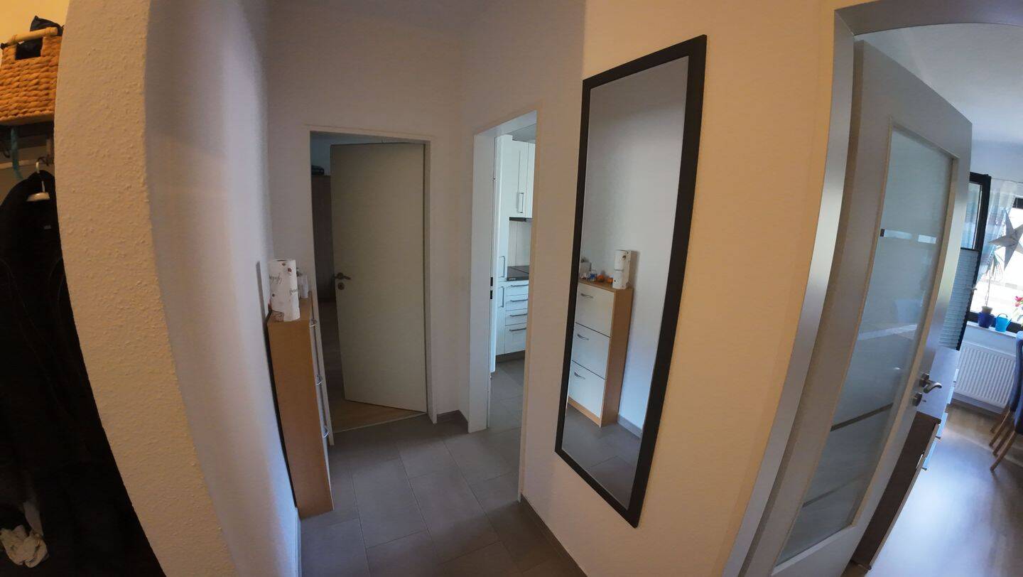 Gepflegte 2-Zimmer-Wohnung in Bremen-Woltmershausen mit Balkon, Garage – Bremen – Vorschaubild 9