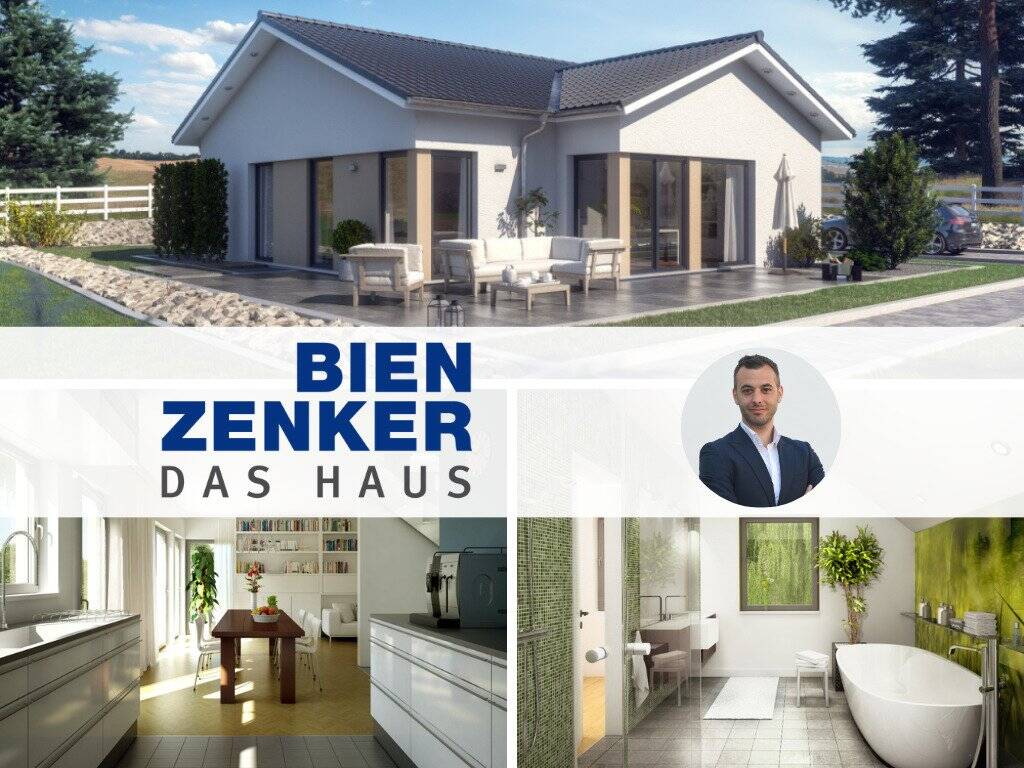 Baugrundstück mit Neubau im Kraichtal - Bauen Sie Ihren Bungalow mit Bien-Zenker – Kraichtal – Bild 1 von 6