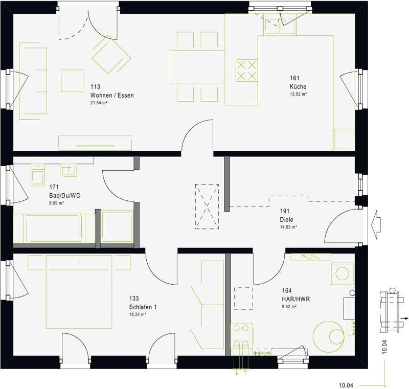 Kompaktes Bungalow zum super Preis! – Bonn – Vorschaubild 8