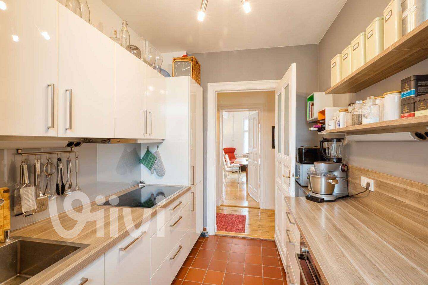 Großzügige Altbau-Maisonette im Chamisso-Kiez mit weitem Blick über Berlin - Dachterrasse, saniert – Berlin – Vorschaubild 3